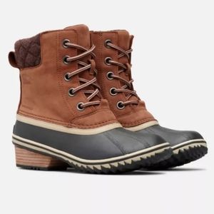 NWT Sorel WOMENS SLIMPACK II LACE DUCK BOOT, Size 6